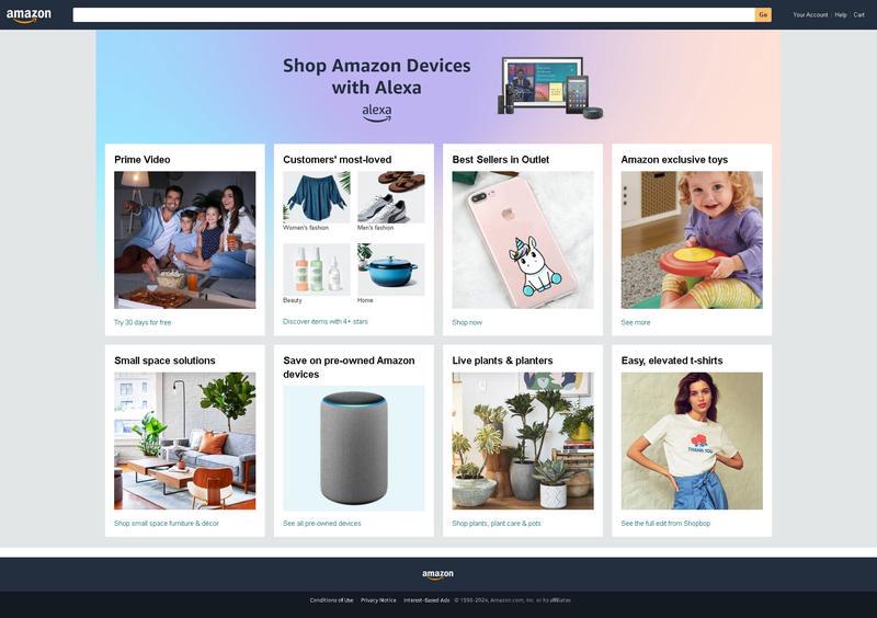 Amazon.com. Spend less. Smile more.